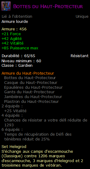 Bottes du Haut-Protecteur