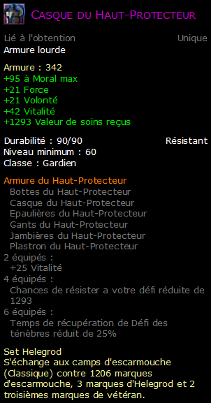 Casque du Haut-Protecteur