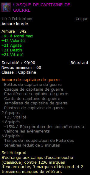 Casque de capitaine de guerre