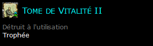 Tome de Vitalité II