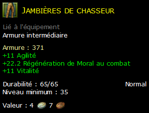 Jambières de chasseur