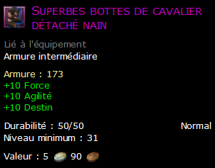 Superbes bottes de cavalier détaché nain