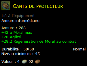 Gants de protecteur