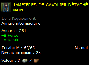 Jambières de cavalier détaché nain