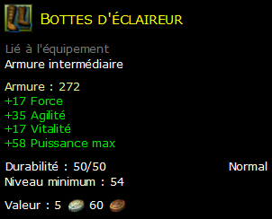 Bottes d'éclaireur