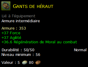 Gants de héraut