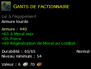 Gants de factionnaire