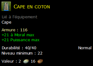 Cape en coton