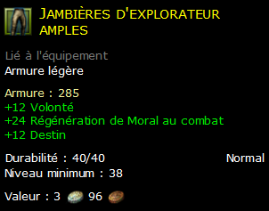 Jambières d'explorateur amples