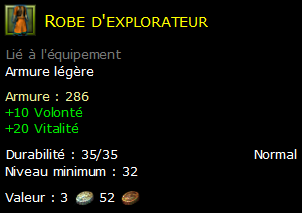 Robe d'explorateur