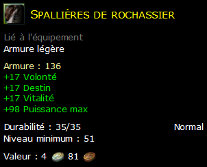 Spallières de rochassier