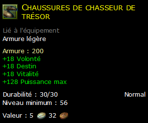 Chaussures de chasseur de trésor