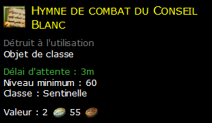 Hymne de combat du Conseil Blanc