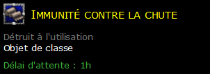 Immunité contre la chute