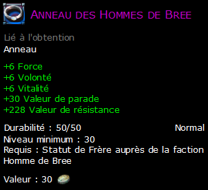 Anneau des Hommes de Bree