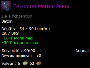 Bâton du Maître Perdu