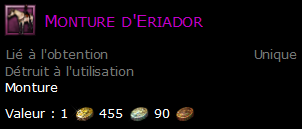 Monture d'Eriador