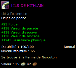 Fils de hithlain