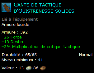 Gants de tactique d'Ouistrenesse solides