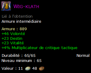 Wig-klath