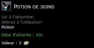 Potion de soins