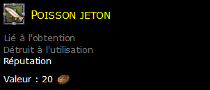 Poisson jeton