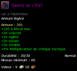 Gants de l'Est