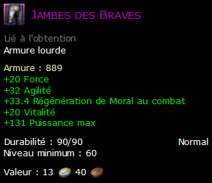 Jambes des Braves