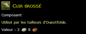 Cuir brossé