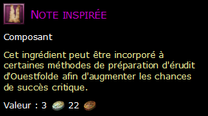 Note inspirée