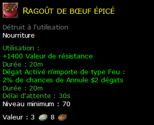 Ragoût de bœuf épicé