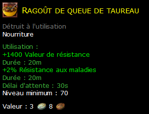 Ragoût de queue de taureau