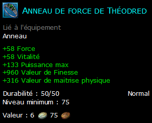 Anneau de force de Théodred