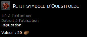 Petit symbole d'Ouestfolde