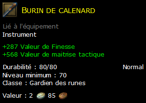 Burin de calenard