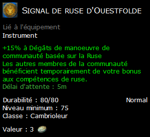 Signal de ruse d'Ouestfolde