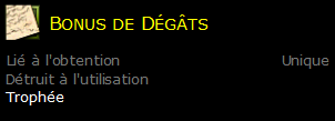 Bonus de Dégâts