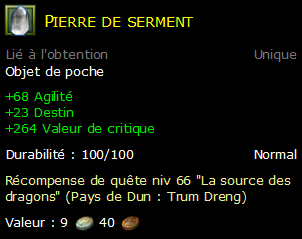 Pierre de serment