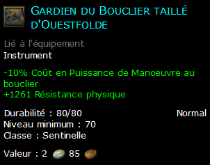 Gardien du Bouclier taillé d'Ouestfolde