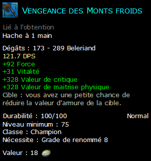 Vengeance des Monts froids