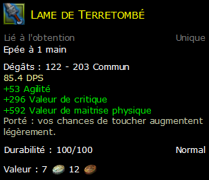 Lame de Terretombé