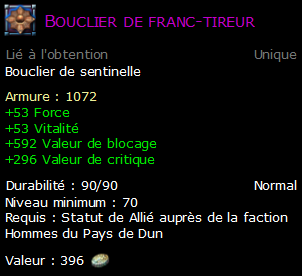 Bouclier de franc-tireur