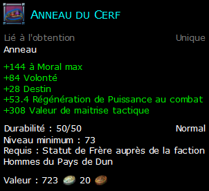 Anneau du Cerf