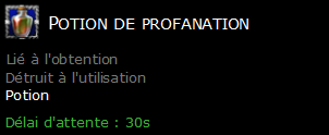 Potion de profanation