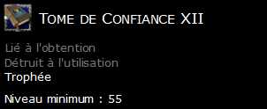 Tome de Confiance XII