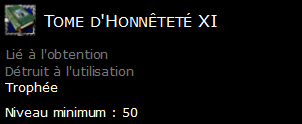 Tome d'Honnêteté XI