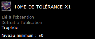 Tome de tolérance XI