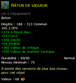 Bâton de vigueur