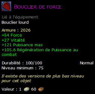 Bouclier de force