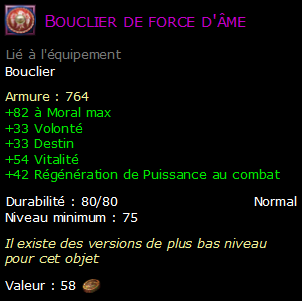 Bouclier de force d'âme